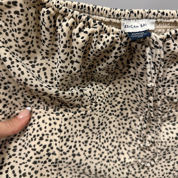 American Eagle Animal Print Top - Picture 2 of 5